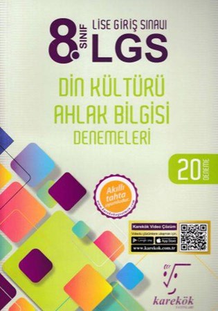 Karekök 8. Sınıf Lgs Din Kültürü Ahlak Bilgisi 20 Deneme Yeni