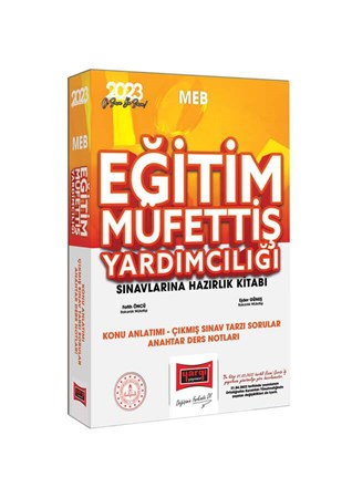 Eğitim Müfettiş Yardımcılığı Sınavlarına Hazırlık Kitabı  2023