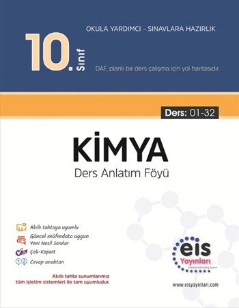 10. Sınıf Kimya DAF Ders Anlatım Föyü