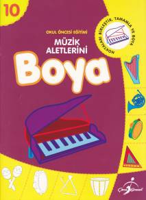 Okul Öncesi Eğitimi 10 - Müzik Aletlerini Boya