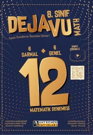 Antrenör 8. Sınıf Dejavu Math Lgs 8. Sınıf Deneme Yeni
