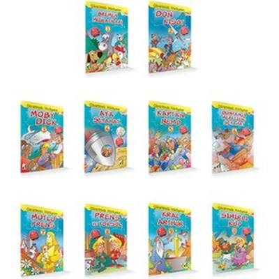 Çıkartmalı Hikayeler 10 Kitap