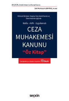 Ceza Muhakemesi Kanunu "Öz Kitap"