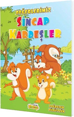 Değerlerimiz Hikaye Seti Sincap Kardeşler