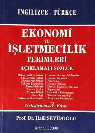 Ekonomi ve İşletmecilik Terimleri Açıklamalı Sözlük İngilizce Türkçe