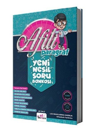 Afili Paragraf Yeni Nesil Soru Bankası Yeni
