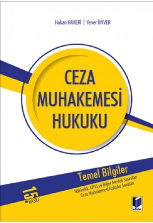 Ceza Muhakemesi Hukuku Temel Bilgiler