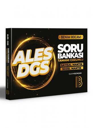 ALES DGS Tamamı Çözümlü Soru Bankası Sayısal Mantık Sözel Mantık