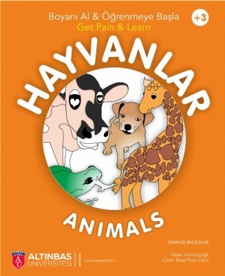 Hayvanlar - Animals / Boyama Kitabı