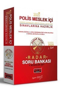 Yargı Yayınları 2020 Polis Meslek İçi Sınavlarına Hazırlık Radar Modüler Soru Bankası Seti 2. Baskı