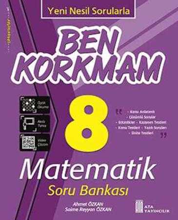 8. Sınıf Ben Korkmam Matematik Soru Bankası