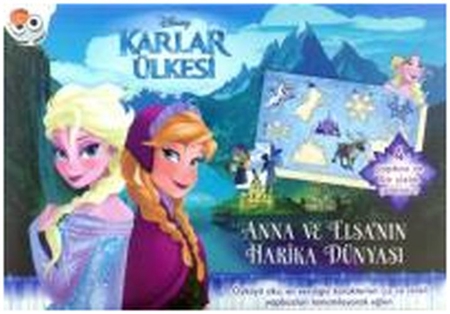 Disney Karlar Ülkesi Anna ve Elsa'nın Harika Dünyası (Yapboz Kitabı)