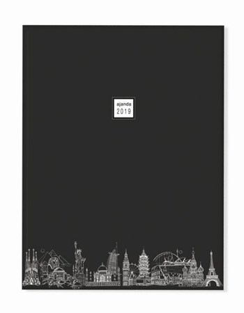 Akademi Çocuk 2019 World Of Citys Black Edition Haftalık Ajanda