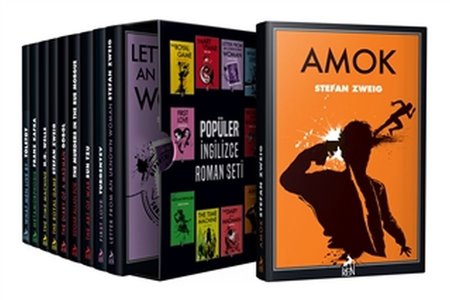 Popüler İngilizce Roman Seti - 10 Kitap Takım