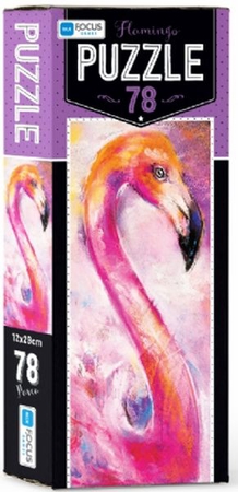 Blue Focus Flamingo - Puzzle 78 Parça