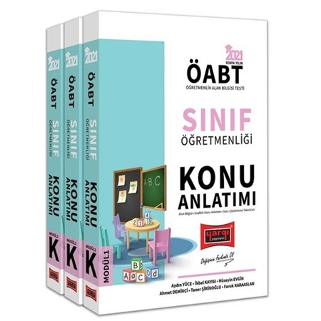 ÖABT Sınıf Öğretmenliği Konu Anlatımlı Modüler Set  202