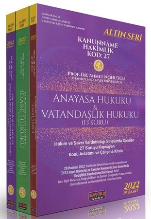 KANUNNAME 2023 KOD 27 -ANAYASA-İDARE-İDARİ YARGI 19. BASKI