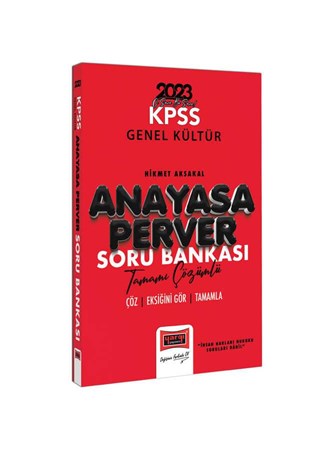 KPSS Anayasaperver Tamamı Çözümlü Soru Bankası 2023