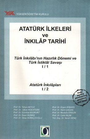 Atatürk İlkeleri ve İnkılap Tarihi  Türk İnkılabı'nın Hazırlık Dönemi ve Türk İstiklal Savaşı I/
