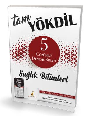 Pelikan 2021 Tam Yökdil Sağlık Bilimleri Çözümlü 5 Deneme Sınavı