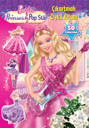 Barbie Prenses / Popstar  Çıkartmalı Öykü Kitabı