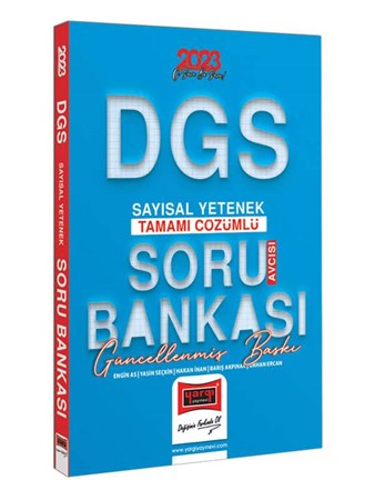 Yargı Yayınları 2023 DGS Soru Avcısı Tamamı Çözümlü Sayısal Yetenek Soru Bankası