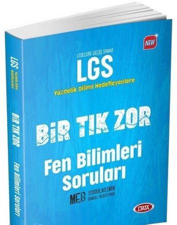 Data LGS Bir Tık Zor Fen Bilimleri Soruları (Yeni)