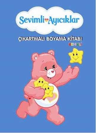 Sevimli Ayıcıklar 3 Çıkartmalı Boyama Kitabı Renkli