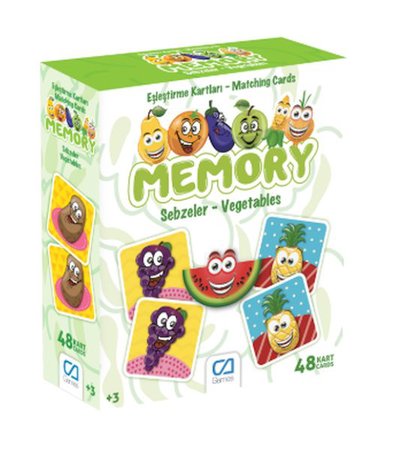 Memory Meyveler - Sebzeler
