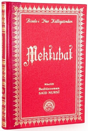 Mektubat (Büyük Boy - Sırtı Deri)