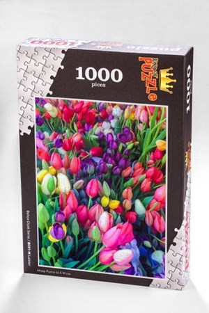 Bahçe Çiçek Serisi Laleler 1000 Parça Puzzle Bc01 M