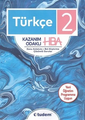 2. Sınıf Türkçe Kazanım Odaklı Hba