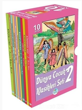 Dünya Çocuk Klasikleri Seti 2 (10 Kitap Kutulu)