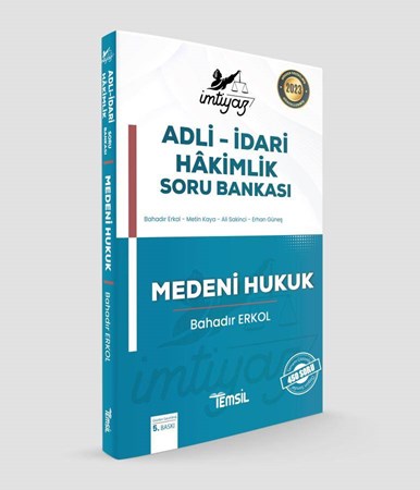 Medeni Hukuk Adli - İdari Hakimlik Soru Bankası