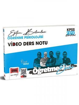 Eğitim Bilimleri Öğretmenler Ekibi Öğrenme Psikolojisi Video Ders Notları