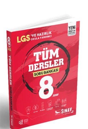 Sınav 8. Sınıf Tüm Dersler Soru Bankası Yeni