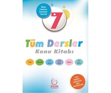 7. Sınıf Tüm Dersler Konu Kitabı