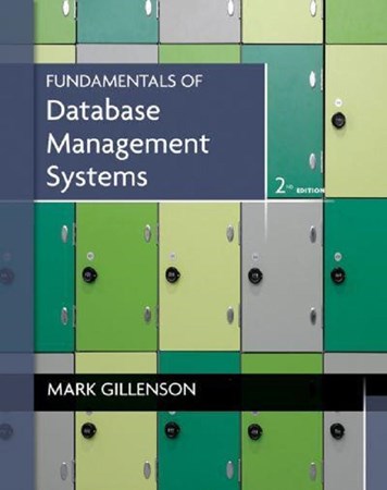 Fundamentals Of Database Management Systems