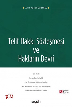 Telif Hakkı Sözleşmesi ve Hakların Devri - 3. Baskı