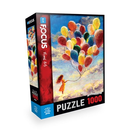 Blue Focus Flyıng Balloons - Puzzle 1000 Parça