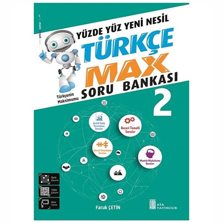 p-188311.jpg Ata Yayınları 2. Sınıf Yüzde Yüz Yeni Nesil Türkçe Max Soru Bankası