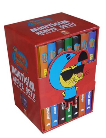 Kral Şakir Seti Kırmızı - 7 Kitap Takım