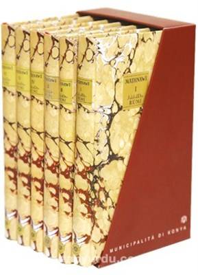 Mathnawi İtalyanca Mesnevi 6 Cilt Kutulu