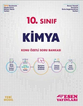 10. Sınıf Kimya Konu Özetli Soru Bankası