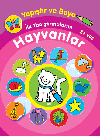 Yapıştır ve Boya İlk Yapıştırmalarım - Hayvanlar