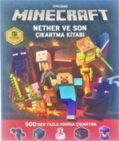 Minecraft - Nether ve Son Çıkartma  Kitabı