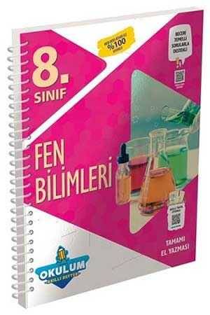 8. Sınıf Fen Bilimleri Okulum Akıllı Defteri