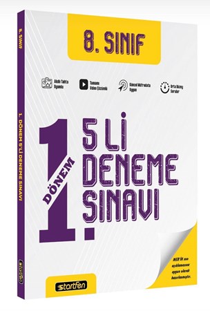 8. Sınıf 1. Dönem 5’li Deneme Sınavı