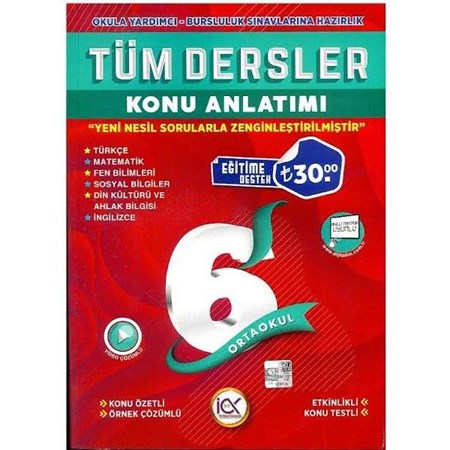 6. Sınıf Tüm Dersler Konu Anlatımı