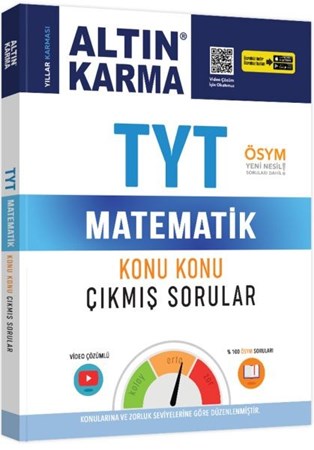Altın Karma Tyt Matematik Konu Konu Çıkmış Sorular Yeni